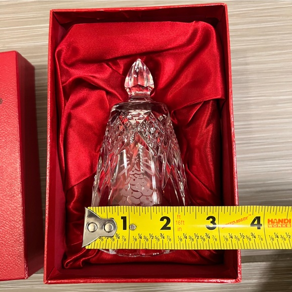 Waterford Crystal Cut Bell Collectors Edition 12 Days of Christmas Tree 2001 - Picture 3 of 9